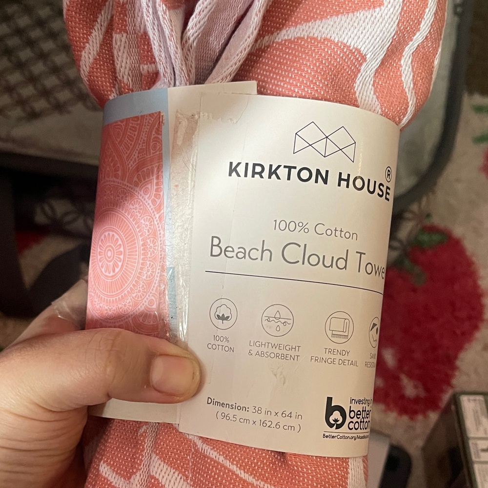 Kirkton House Coral Beach Cloud Towel